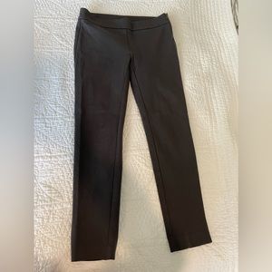 ANN TAYLOR Dark Grey Pants- Zipper embellishment